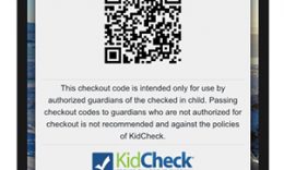 KidCheck Secure Children's Check Out New Check Out Receipt Texts