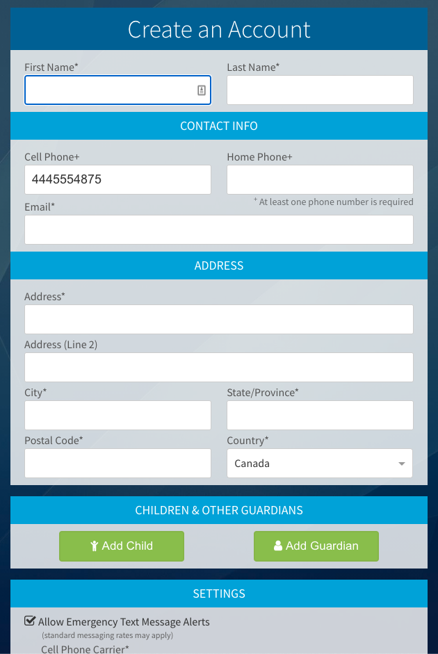 Use the Registration Assistant to create new families in KidCheck