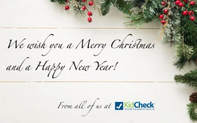 KidCheck Secure Children's Check-In Wishes You A Merry Christmas and Happy New Year