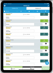KidCheck Mobile Roster Check-In