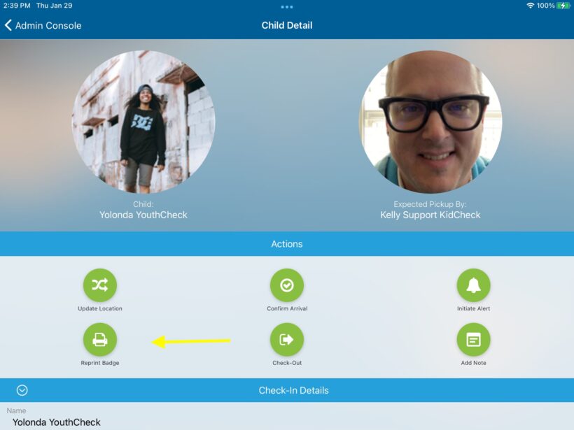 KidCheck Admin App - KidCheck